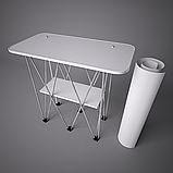 Промо стіл ресепшн MAXI 100 без друку, фото 7