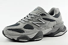 Кросівки чоловічі New Balance 9060 сірі, фото 3