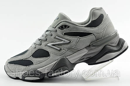 Кросівки чоловічі New Balance 9060 сірі, фото 1
