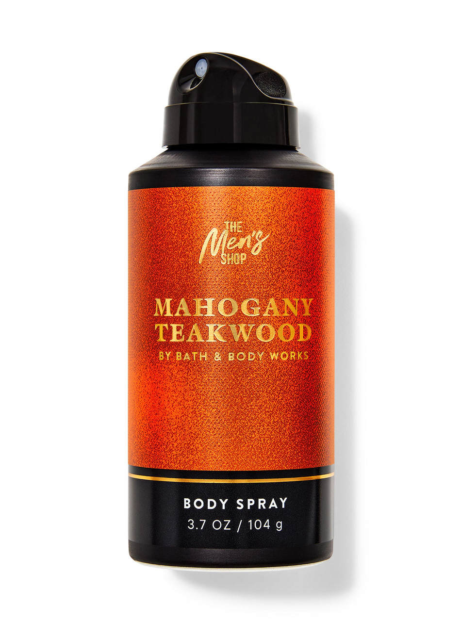 Чоловічий спрей для тіла Mahogany Teakwood від Bath and Body Works, фото 1