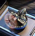 Ароматизатор в авто Літак на сонячних батареях із обертовим пропелером, фото 7