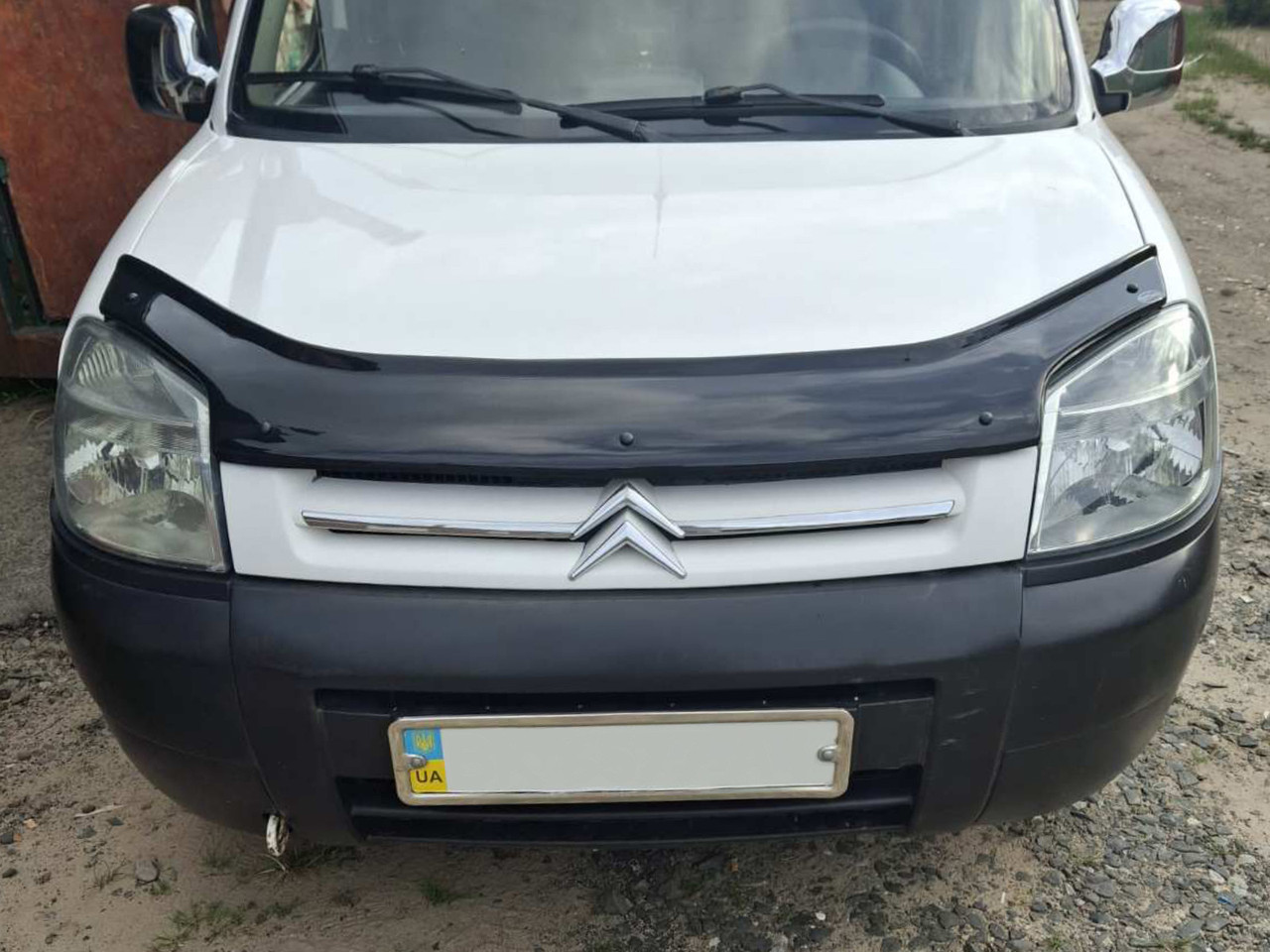 Дефлектор капота Eurocap (2003-2008) для Citroen Berlingo рр, фото 1