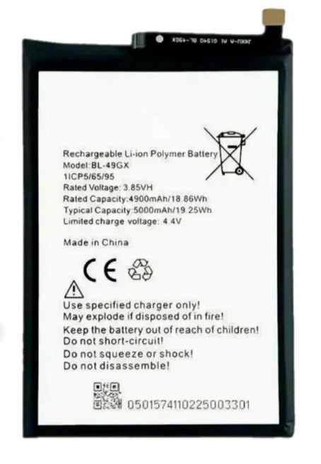 Акумулятор для Infinix Hot 11s / BL-49GX AAAA no logo, 5000mAh, фото 1