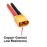 Роз'єм, кабель штекерний XT60 з кремнієвим дротом 14AWG Male-Femail для RC Lipo, кабелю АКБ, дрона, сонячний, фото 2