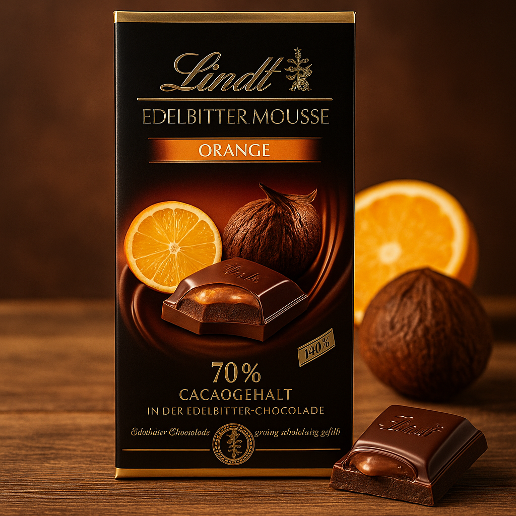 Шоколад чорний Lindt Апельсин 😍 150 гр. Швейцарія, фото 1