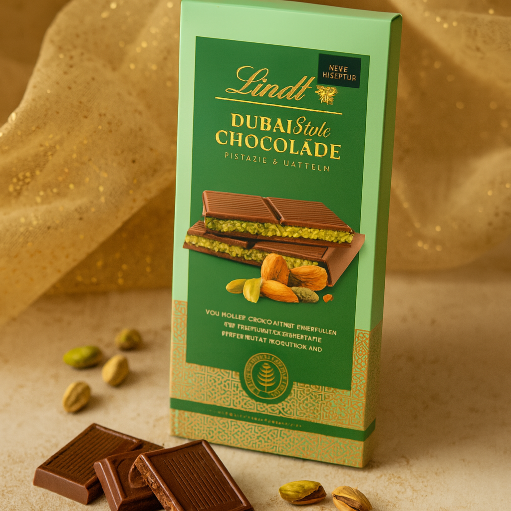 Дубайський шоколад Lindt 145 грам, фото 1