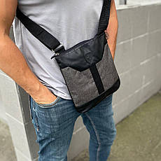 Чоловіча сумка месенджер планшетка компактна зручна легка, фото 2