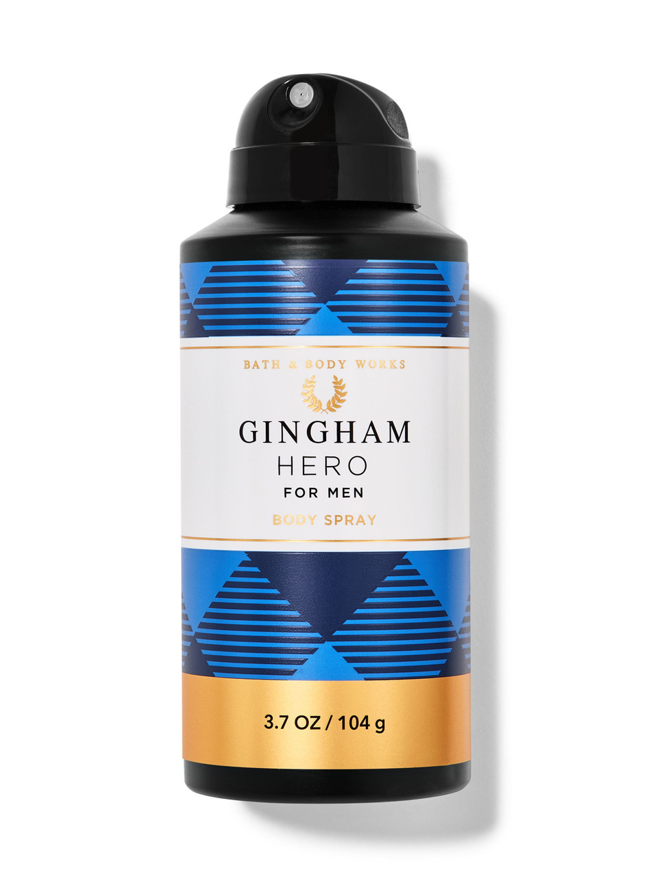Чоловічий спрей для тіла Gingham Hero від Bath and Body Works, фото 1