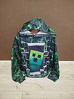 Демісезонне худі для хлопчика підлітка Майнкрафт на 7-12 років