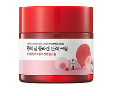 Зміцнювальний колагеновий крем із камелією Round Lab Camellia Deep Collagen Firming Cream 50 мл