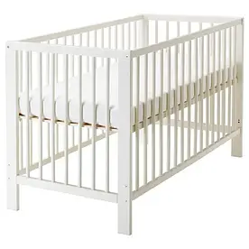 IKEA GULLIVER (102.485.19) Дитяче ліжечко , біла