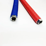 Набір для бойлера/змішувача гнучкий металорукав 1/2" ВВ FLEXY ECO-FLEX 50см, фото 4