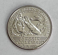США 25 центів 2023, Американські жінки: Бессі Коулман. UNC (D)