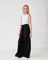 Чорні штани палацо для дівчинки Тм Bosskids розмір 122 см