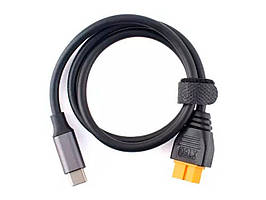 Зарядний кабель ToolkitRC SC100 з Type-C на XT60 для зарядного пристрою M7/M6/M6D/M8S