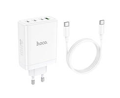 Зарядний пристрій Hoco N31 4 порти 100W + кабель