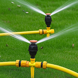 Комплект садових дощів 360° (2 шт) / Система поливу для газону / Розпилювач для саду