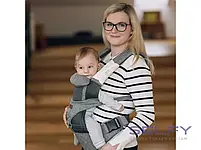 Сумка-кенгуру FreeON SIDE BY SIDE 2в1 сіра, фото 2