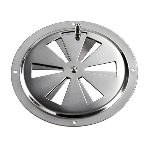 Решітка вентиляційна, 152 мм, неіржавка сталь, Osculati.