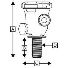 Помпа аераторна Attwood Tsunami Мк2 Т500 лінійна, 12 В, 500 л/год, Osculati., фото 3