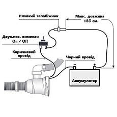 Помпа аераторна Attwood Tsunami Мк2 Т500 лінійна, 12 В, 500 л/год, Osculati., фото 4