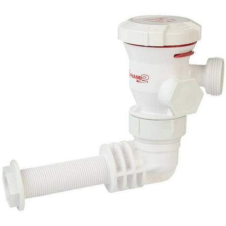 Помпа аераторна Attwood Tsunami Мк2 Т500 кутова 90°, 12 В, 500 гал/год, Osculati., фото 1