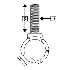 Помпа аераторна Attwood Tsunami Мк2 Т500 кутова 90°, 12 В, 500 гал/год, Osculati., фото 4