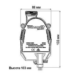 Помпа трюмна, заглибна автоматична Sahara Mk2 S500, 12 В, 500 л/год, Osculati., фото 3