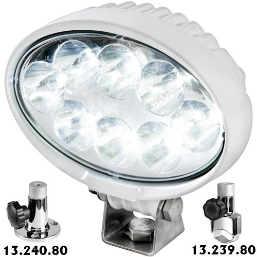 Прожектор LED HD 8×3 Вт, кріплення на навігаційній дузі, ручне керування, 10-30 В, Osculati.