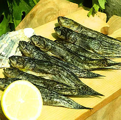 Бичок зеленчак, +-20-40 грам, в'ялений, 10-14см