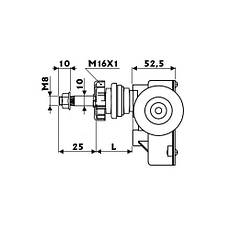 Мотор склоочисника, 12 В, 30 Вт, для щіток завдовжки до 550 мм, Osculati., фото 4