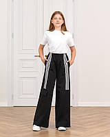 Штани-палацо для дівчинки трикотаж з накладним карманом тм Foxy розмір