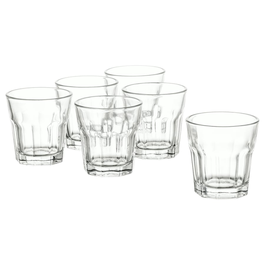 Набір склянок IKEA POKAL Скляні Висота: 5 см 900.919.96, фото 1