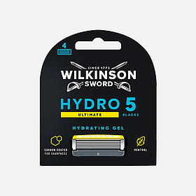 Змінні касети для гоління Wilkinson Sword Hydro 5 Ultimate Hydrating Gel (4 шт.) 02886