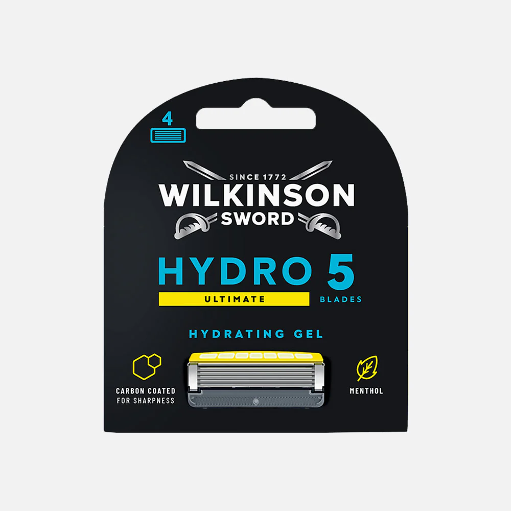 Змінні касети для гоління Wilkinson Sword Hydro 5 Ultimate Hydrating Gel (4 шт.) 02886, фото 1