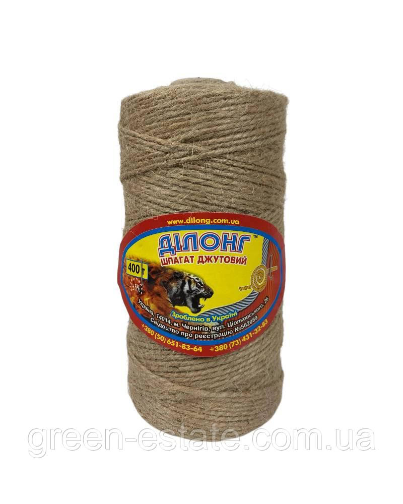 Шпагат джутовий на втулці  Ділонг 400 г