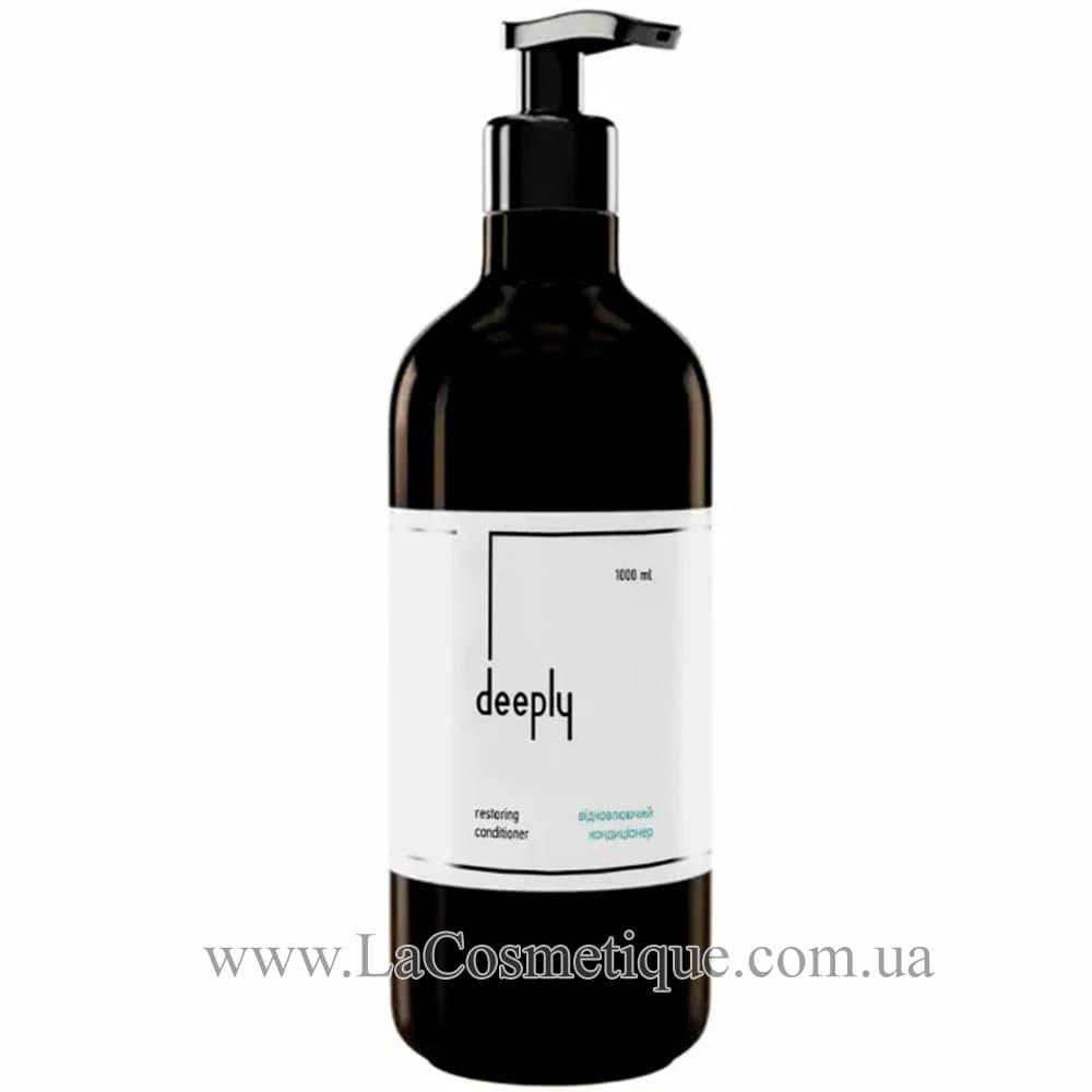 Відновлювальний кондиціонер для пошкодженого волосся Deeply restoring conditioner 1000 мл, фото 1