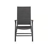 Крісло з регульованою спинкою Diamond, антрацитове, KETTLER, фото 6