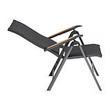 Крісло з регульованою спинкою Diamond, антрацитове, KETTLER, фото 5