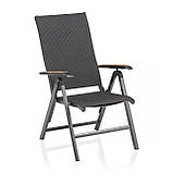 Крісло з регульованою спинкою Diamond, антрацитове, KETTLER, фото 4