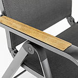 Крісло з регульованою спинкою Diamond, антрацитове, KETTLER, фото 9
