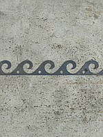 Міандр №1, Візерунок, Декор панель з металу, декоративна вставка