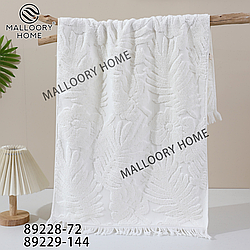 Упаковка (6 шт.) рушників для обличчя і рук "Листочки" | 50х100 Бавовна