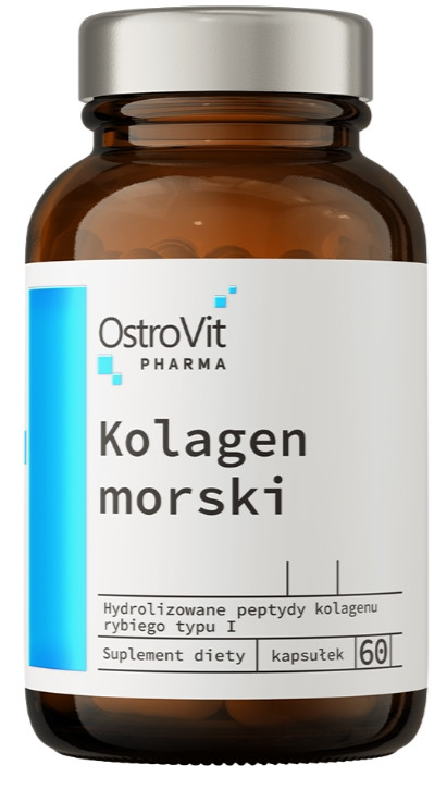 Морський колаген OstroVit Kolagen Morski 60 капсул, фото 1