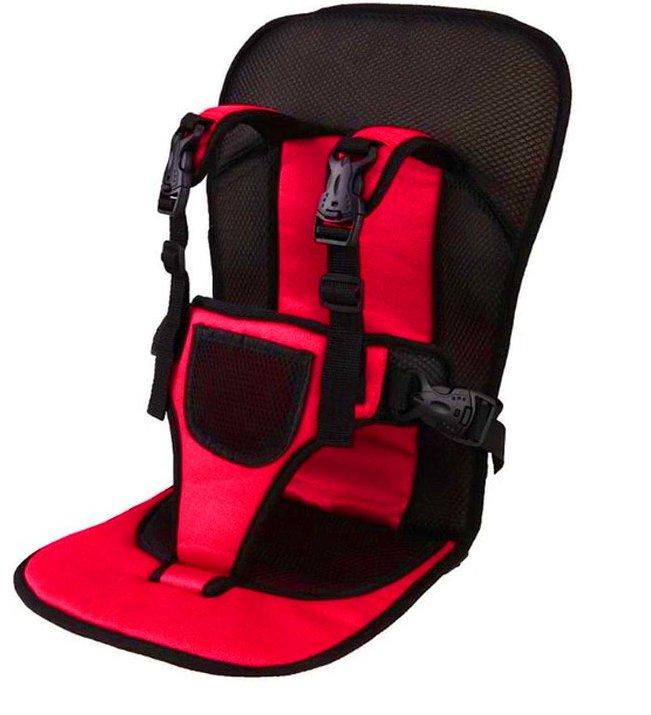 Автокрісло дитяче безкаркасне від 1 до 4 років NY-26 Червоне 154684, фото 1