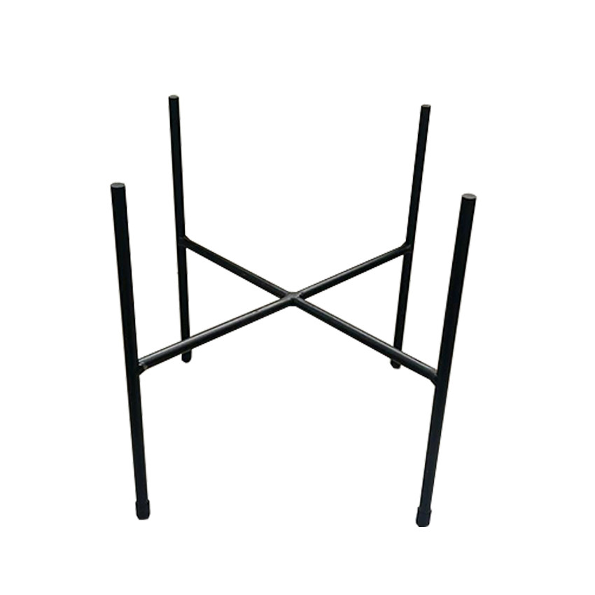 Підставка для квітів loft 30 см Чорна