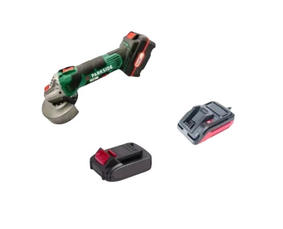 Набір болгарка PARKCIDE PWСA 20-Li BSCK (з АКБ і ЗУ) 4.0 Аh
