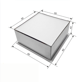 Світильник Грильято 5Вт 4000К ячейка 60х60мм внутрішня 50х50мм LC5Вт-4К, фото 2