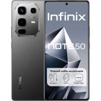 Мобільний телефон Infinix Note 50 8/256Gb Shadow Black (4894947066412)