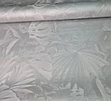 Шпалери вінілові 1,06 × 10 м Marburg Botanica 1033001, сріблясті з природним візерунком для вітальні, спальні, фото 6